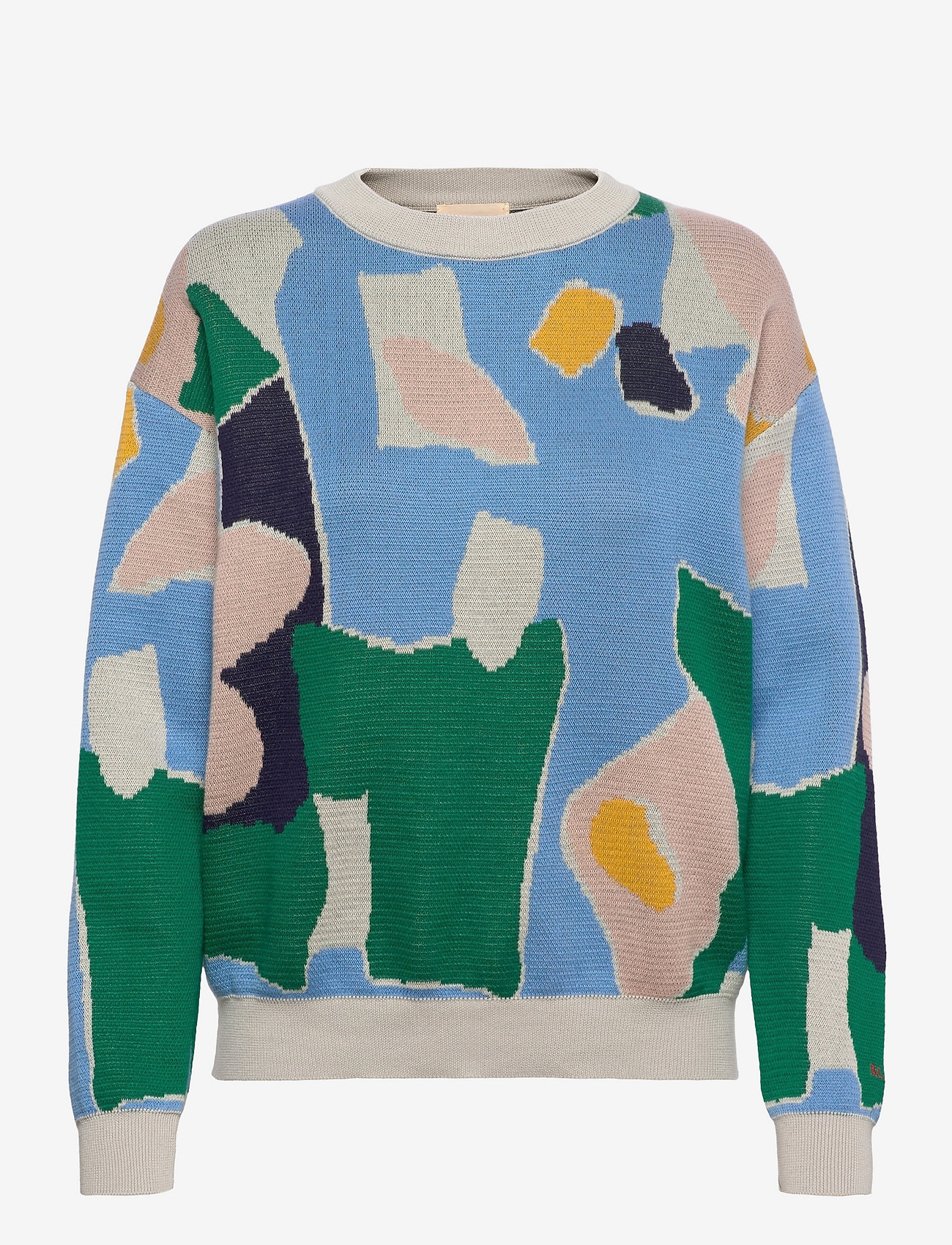Floral all over jacquard jumper