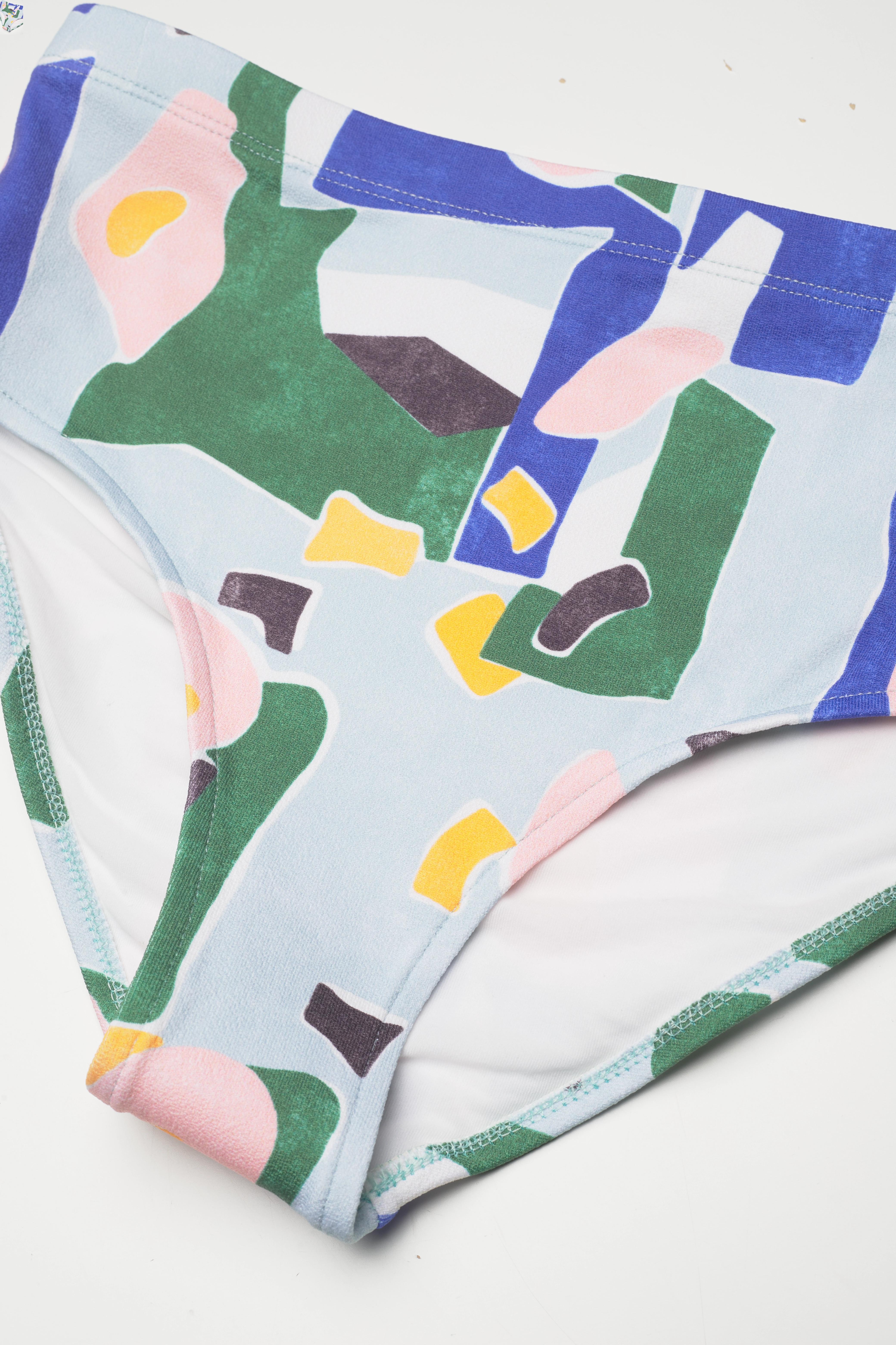 Bobo Choses - Floral print bikini bottoms - light blue - 2