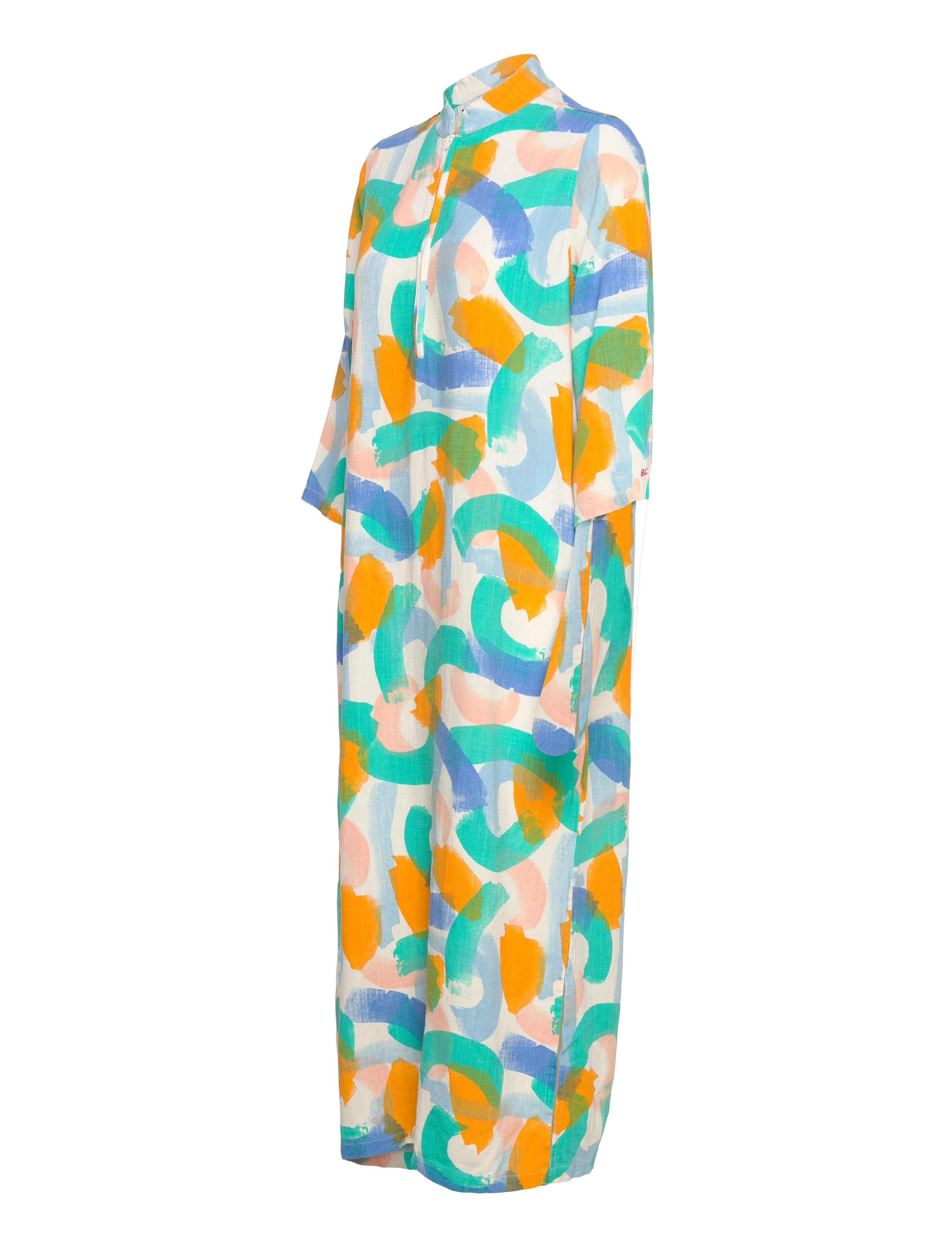 Bobo Choses - Brushstrokes Straight dress - offwhite - 2