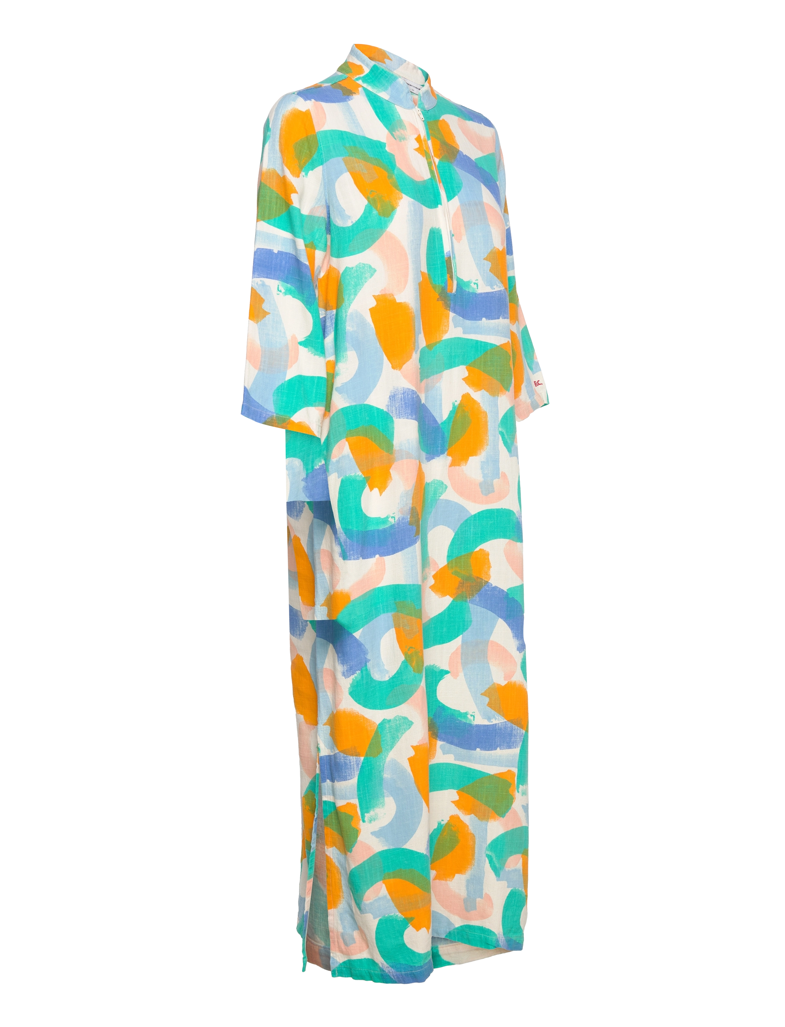 Bobo Choses - Brushstrokes Straight dress - offwhite - 3