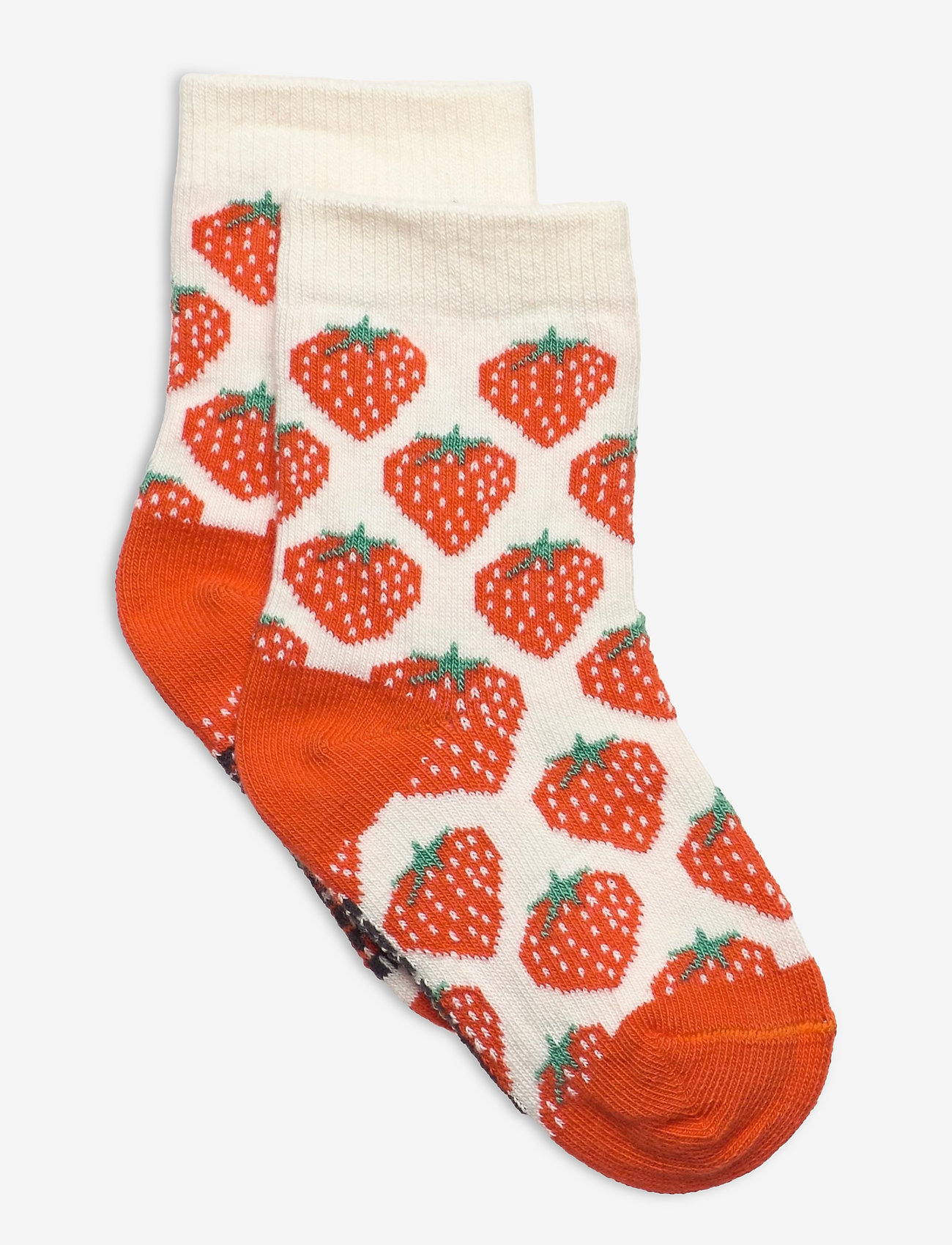 Bobo Choses - Strawberry baby socks - beige - 0