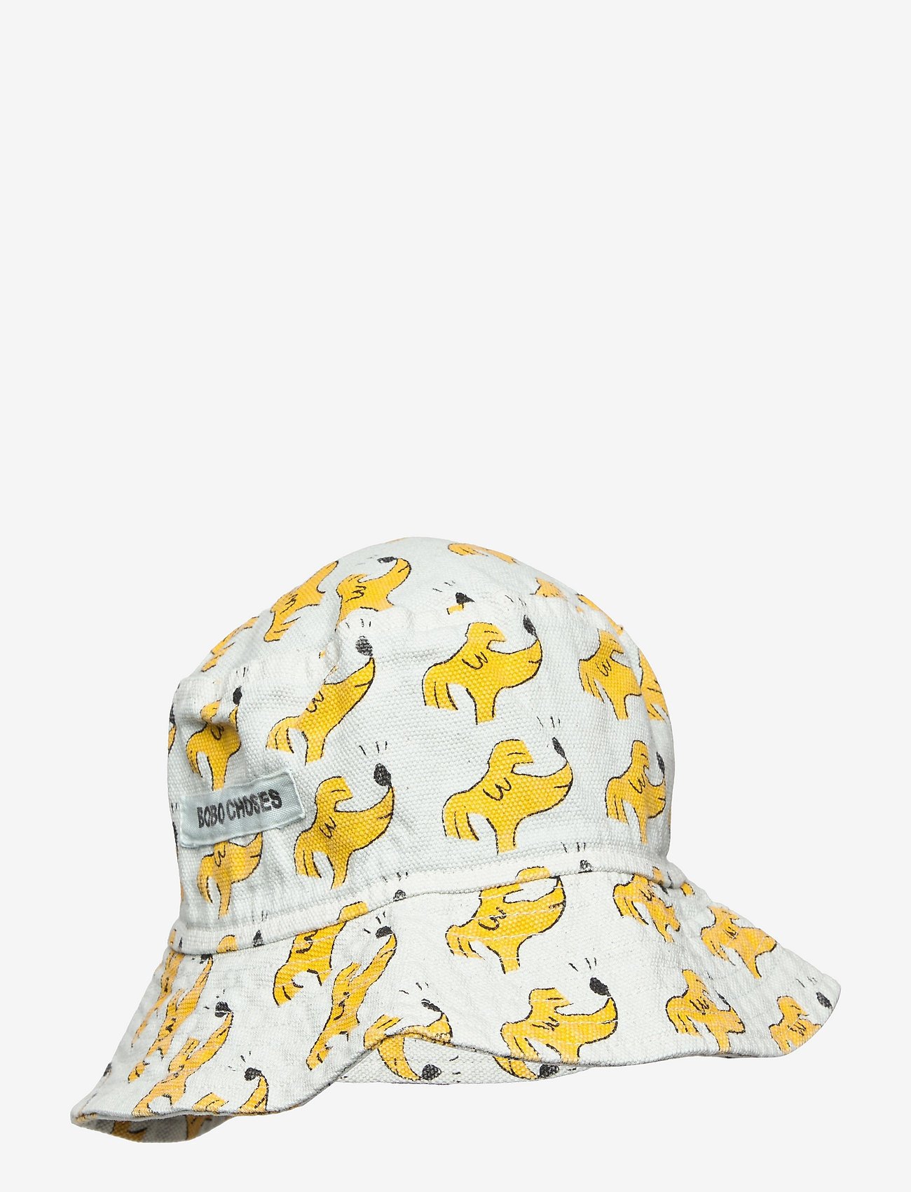 Bobo Choses - Sniffy Dog all over hat - yellow - 0