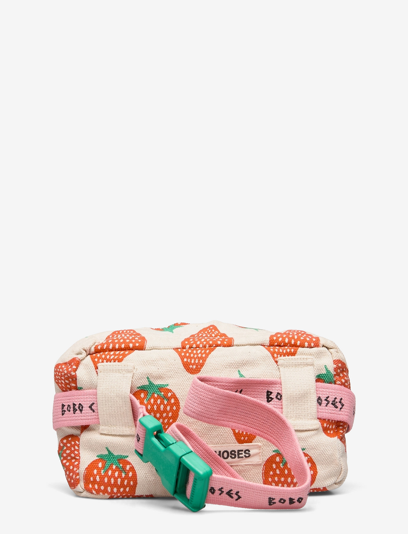 Bobo Choses - Strawberry all over belt pouch - beige - 1