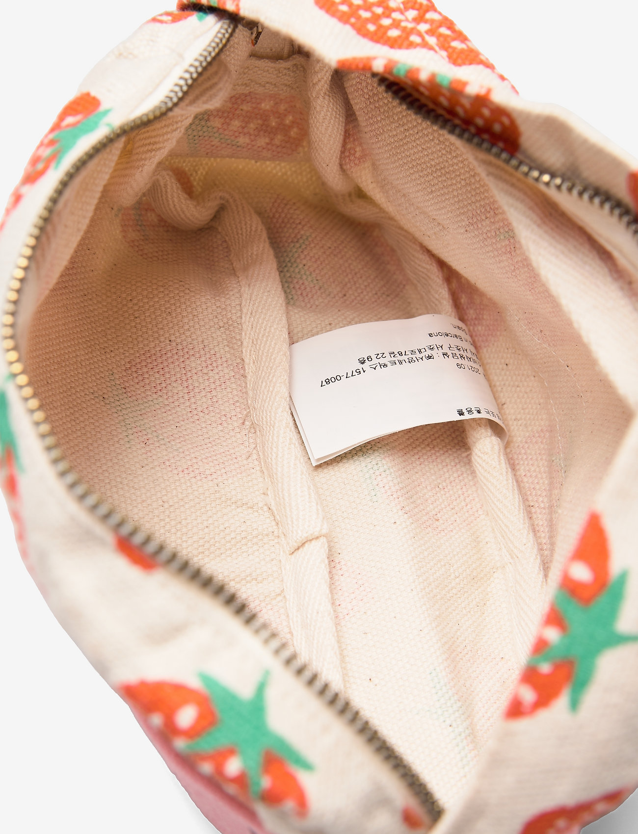 Bobo Choses - Strawberry all over belt pouch - beige - 3