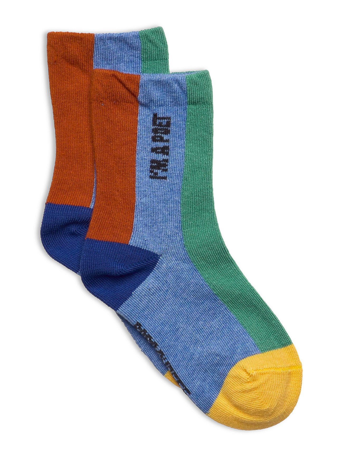 Colors Stripes blue long socks - MULTICOLOR