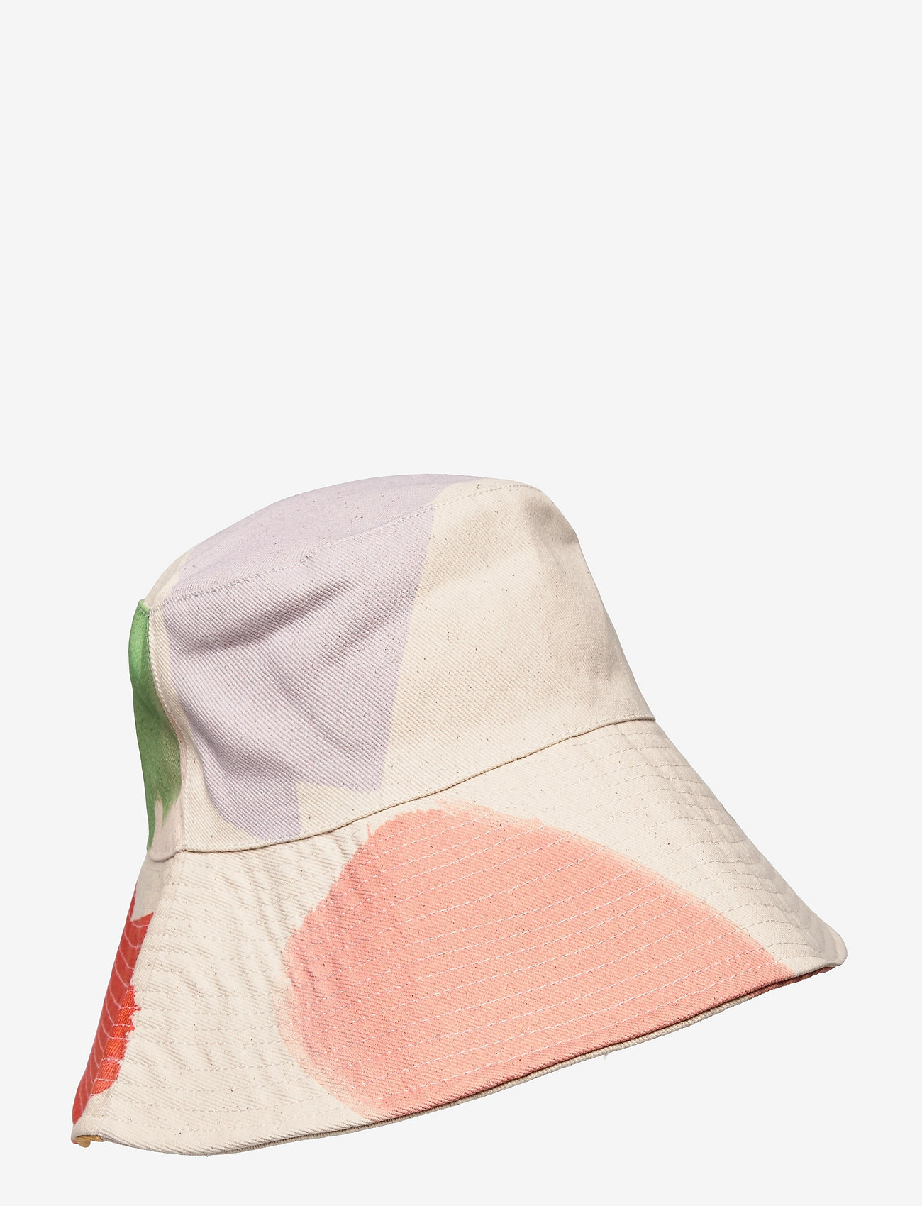 Bobo Choses - Brushstrokes cotton hat - beige - 0