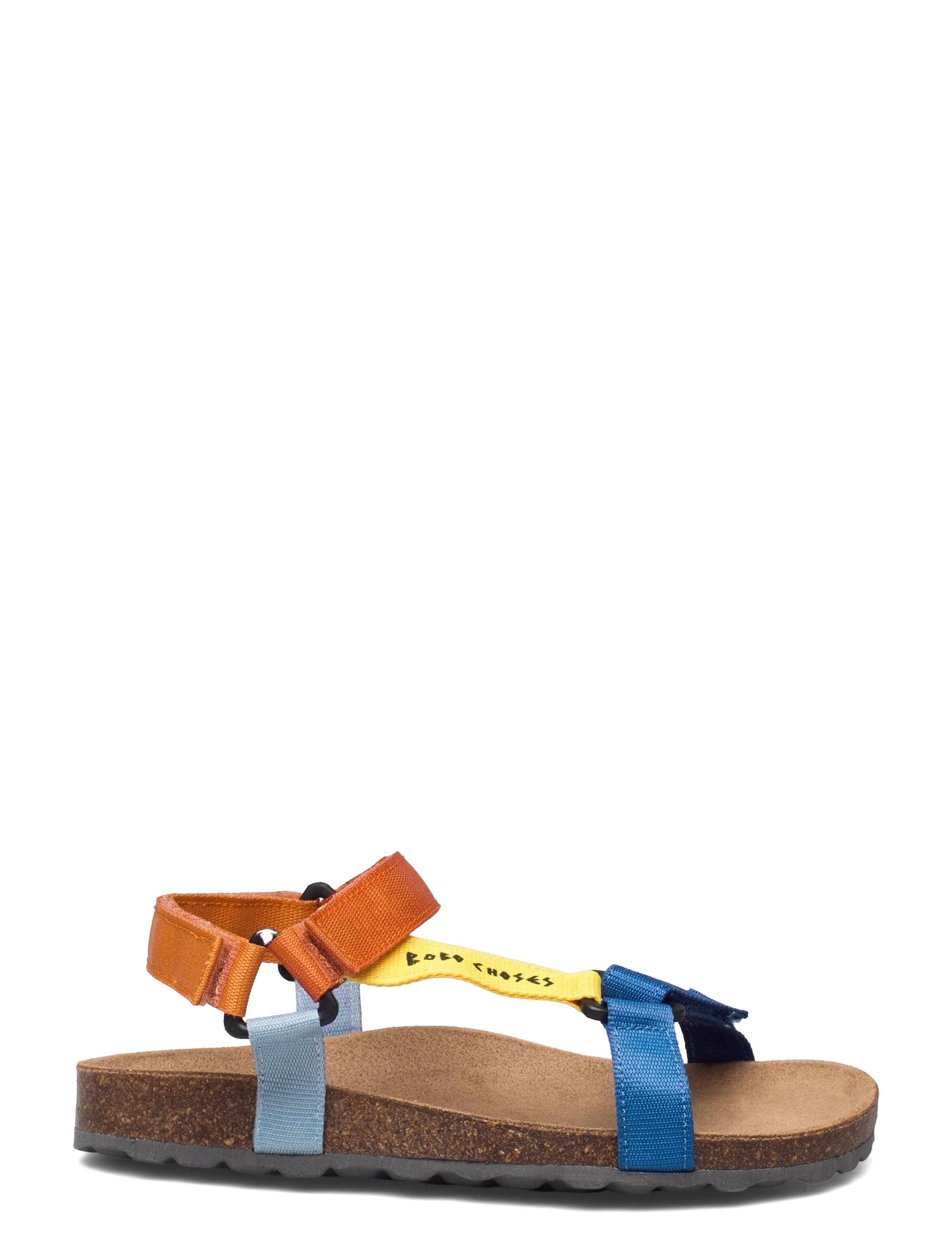 Bobo Choses - Color block velcro-strap sandals - multicolor - 1