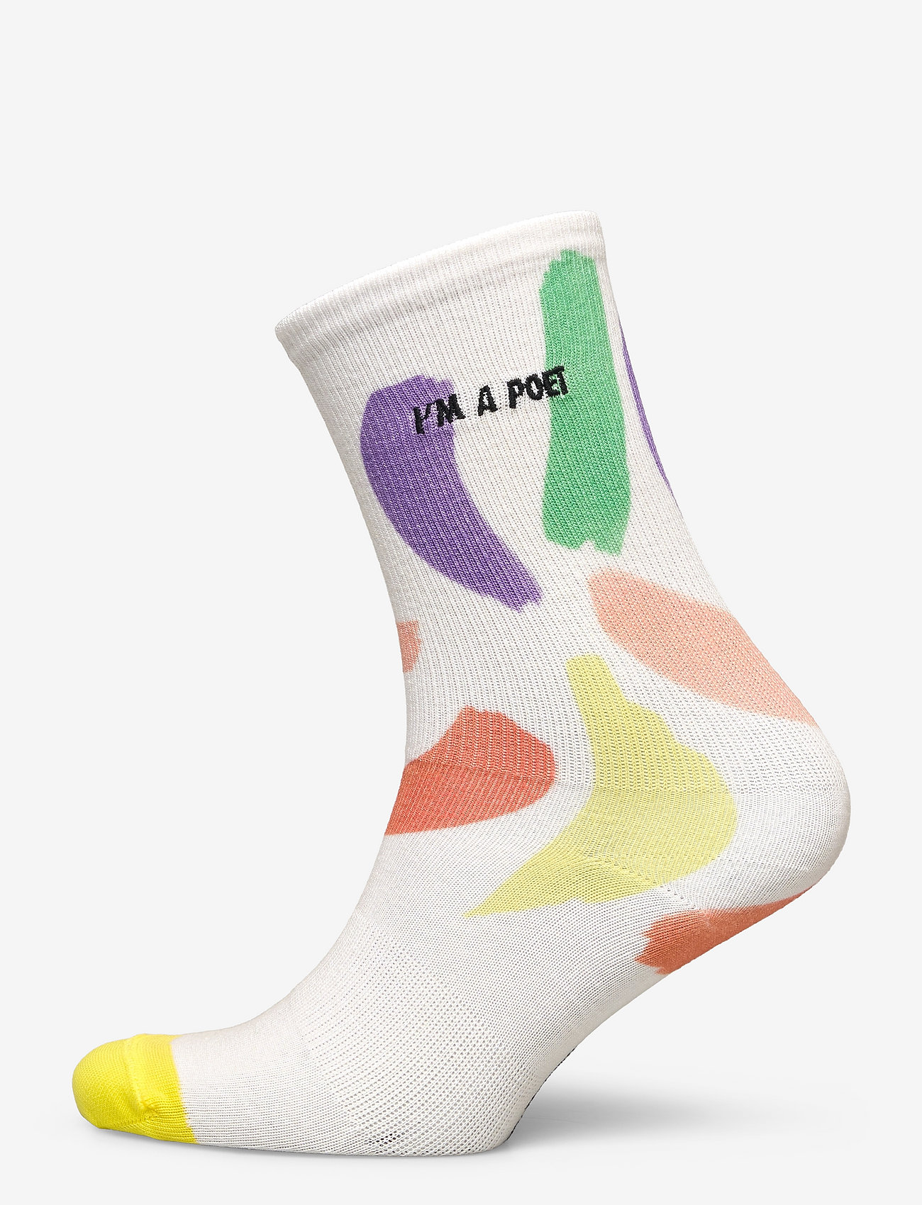 Bobo Choses - Brushstrokes long socks - beige - 0