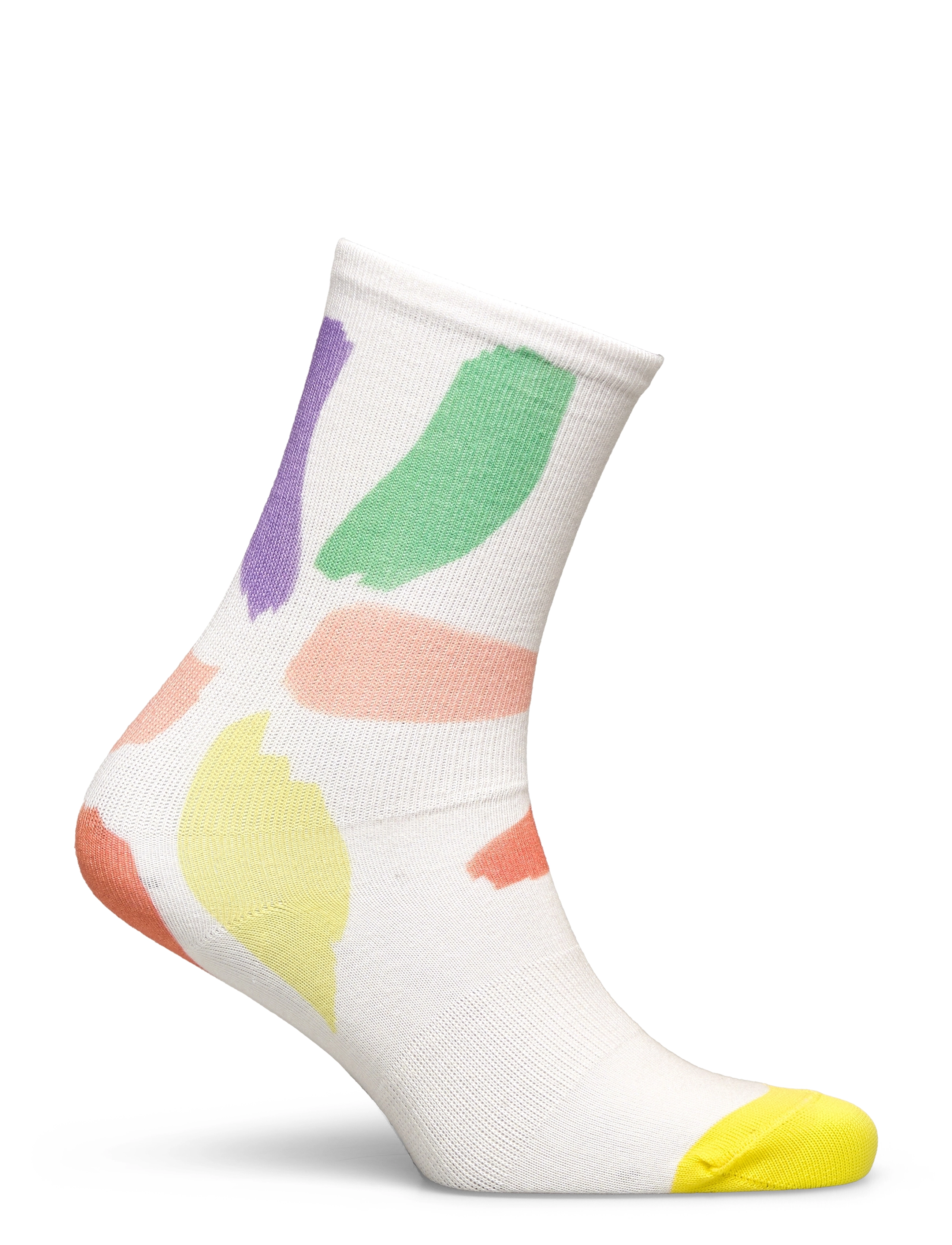 Bobo Choses - Brushstrokes long socks - beige - 1