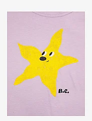 Bobo Choses - Starfish T-shirt - short-sleeved - purple - 1