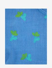 Bobo Choses - Sea Flower all over blouse - kurzärmelige freizeitkleider - blue - 2
