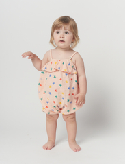 Bobo Choses - Multicolor Stars all over romper - sommerschnäppchen - pink - 9