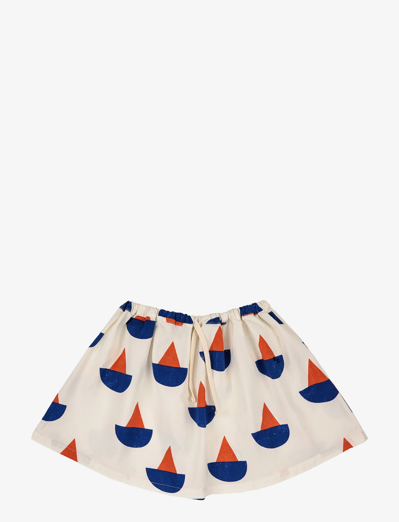 Bobo Choses - Sail Boat all over woven skirt - stutt pils - multi coloured - 0