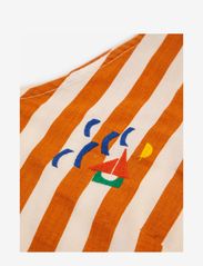 Bobo Choses - Nautical Print Stripe Sleeveless Top - orange - 1