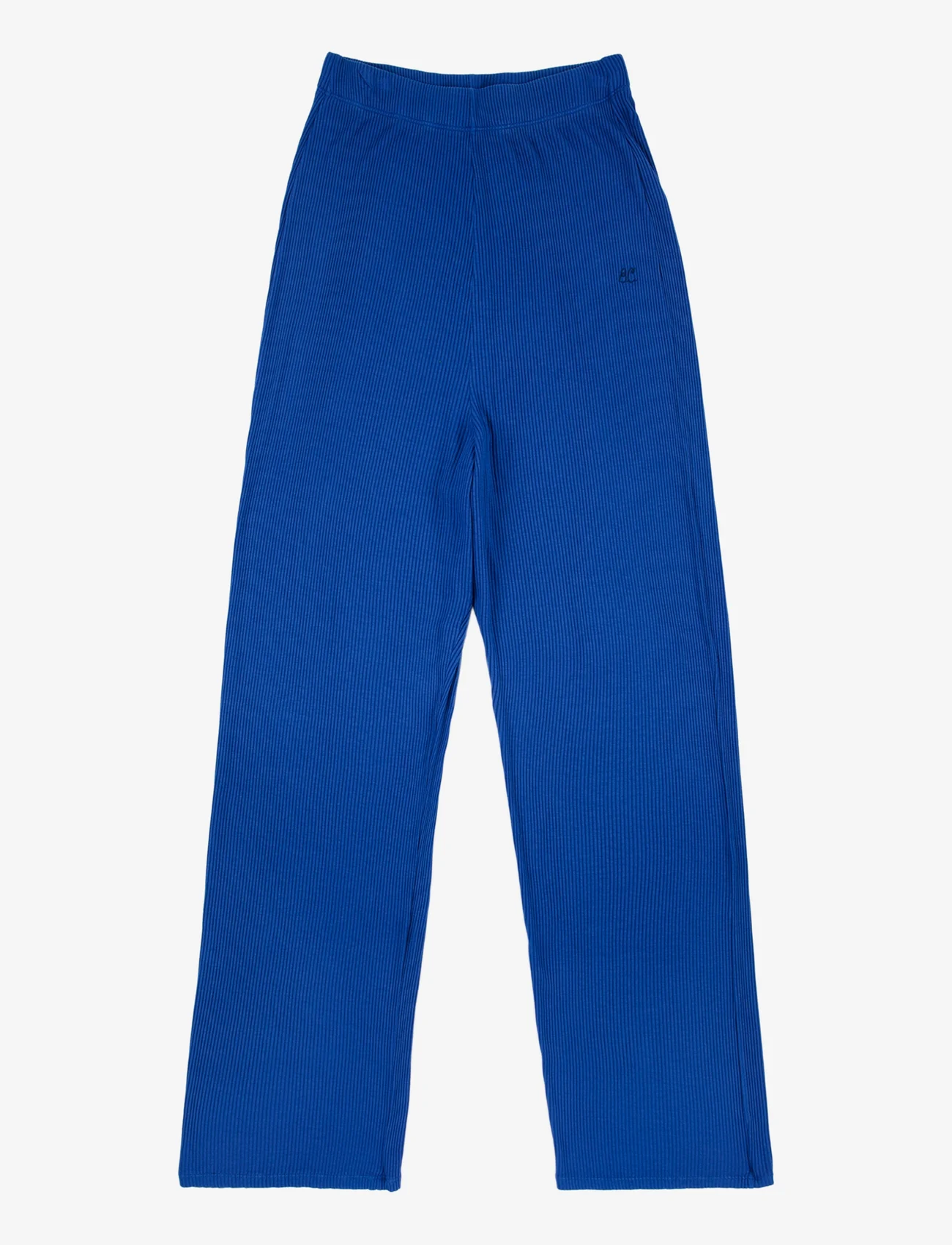 Bobo Choses - Rib Jersey Pant - broeken met rechte pijp - blue - 0