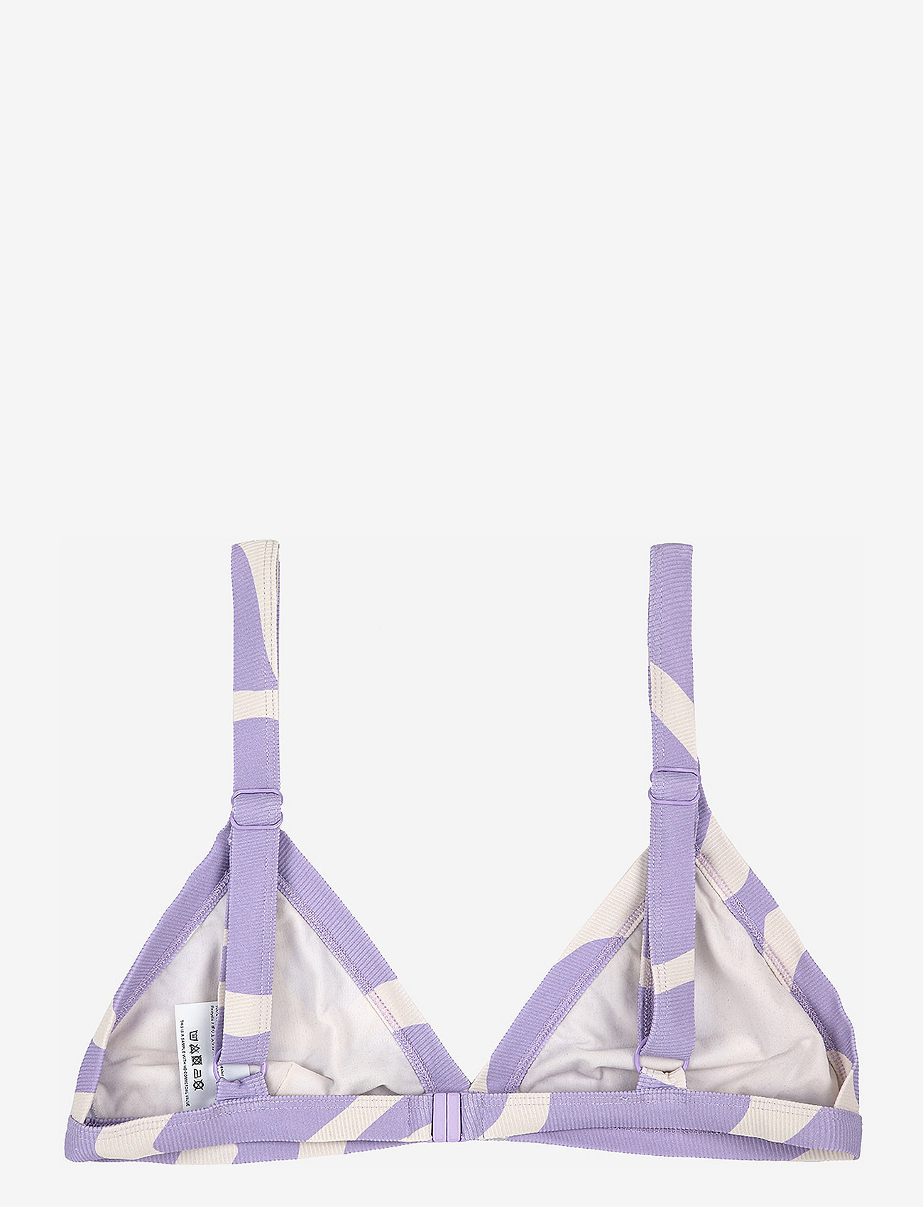 Bobo Choses - Nacre Pattern Triangle Bikini - trikampio formos bikinio liemenėlės - lavender - 1