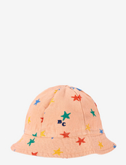 Multicolor Stars all over hat - PINK