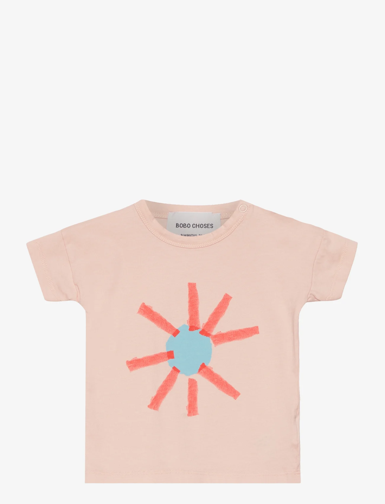 Bobo Choses - Baby Sun T-shirt - korte mouwen - pink - 1