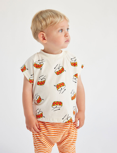 Baby Play the Drum all over T-shirt, Bobo Choses