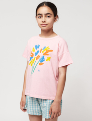 Bobo Choses - Fireworks T-shirt - kortärmade t-shirts - pink - 7