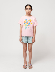 Bobo Choses - Fireworks T-shirt - kortärmade t-shirts - pink - 8