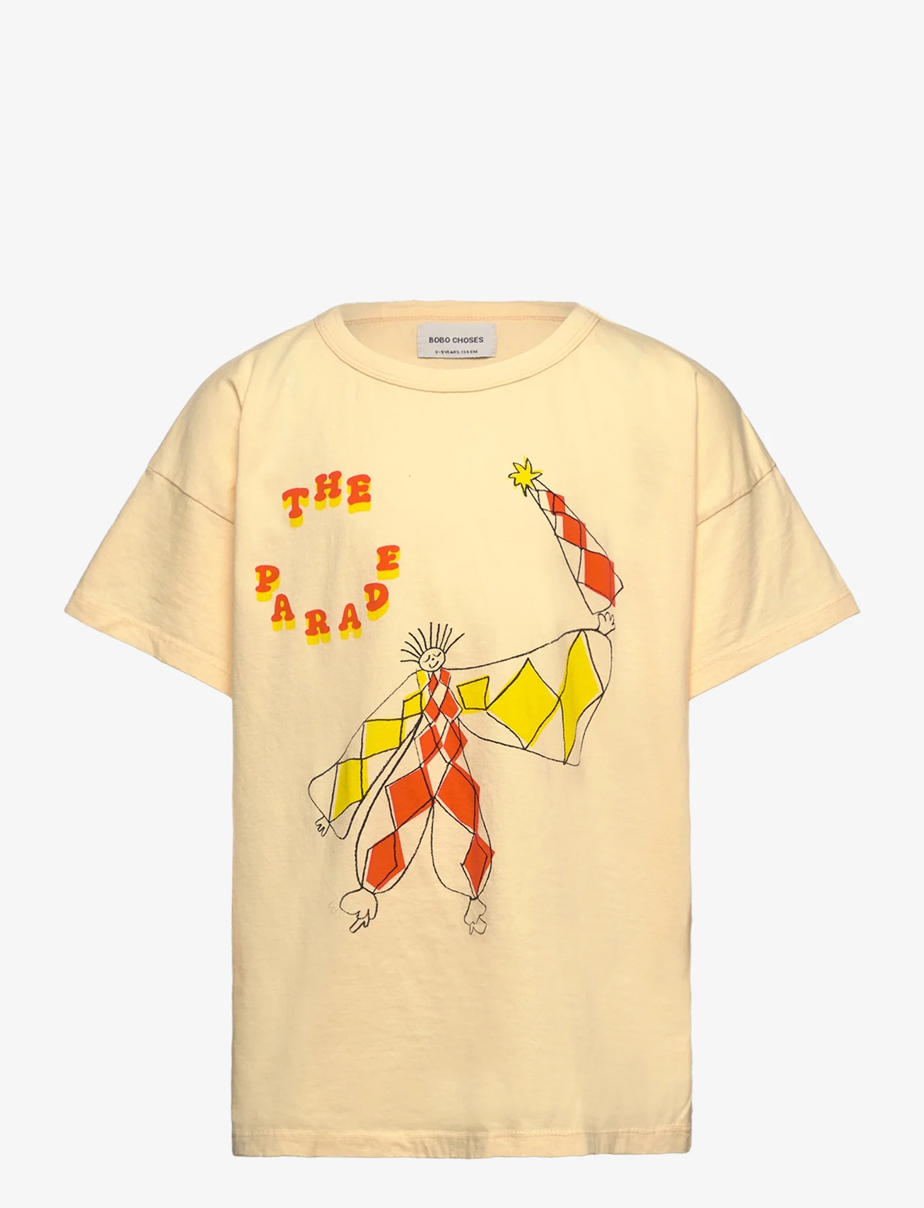 Bobo Choses - The Parade Master T-shirt - kortærmede t-shirts - yellow - 1
