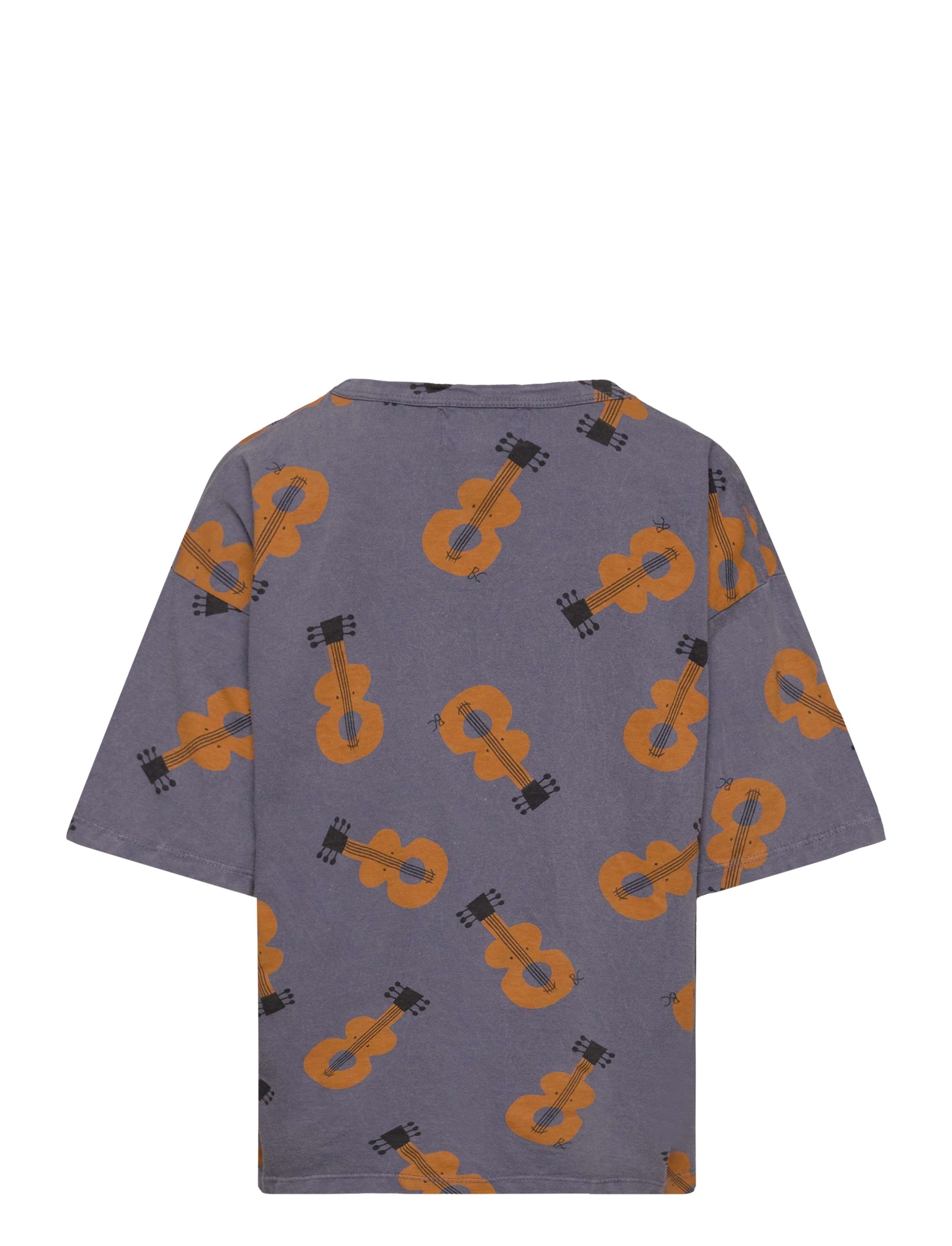 Bobo Choses - Acoustic Guitar all over T-shirt - blue - 1
