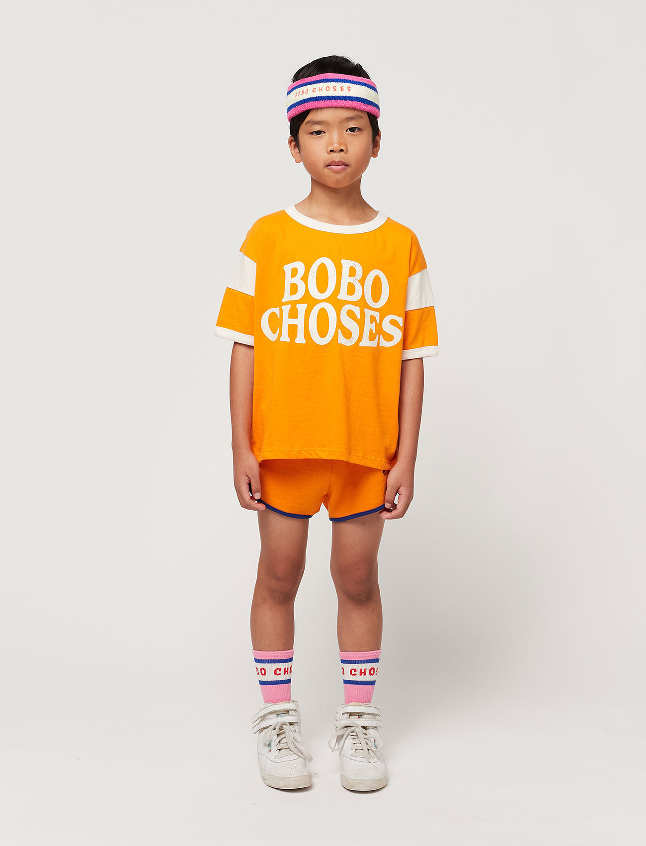 Bobo Choses - Bobo Choses T-shirt - kurzärmelige - orange - 0