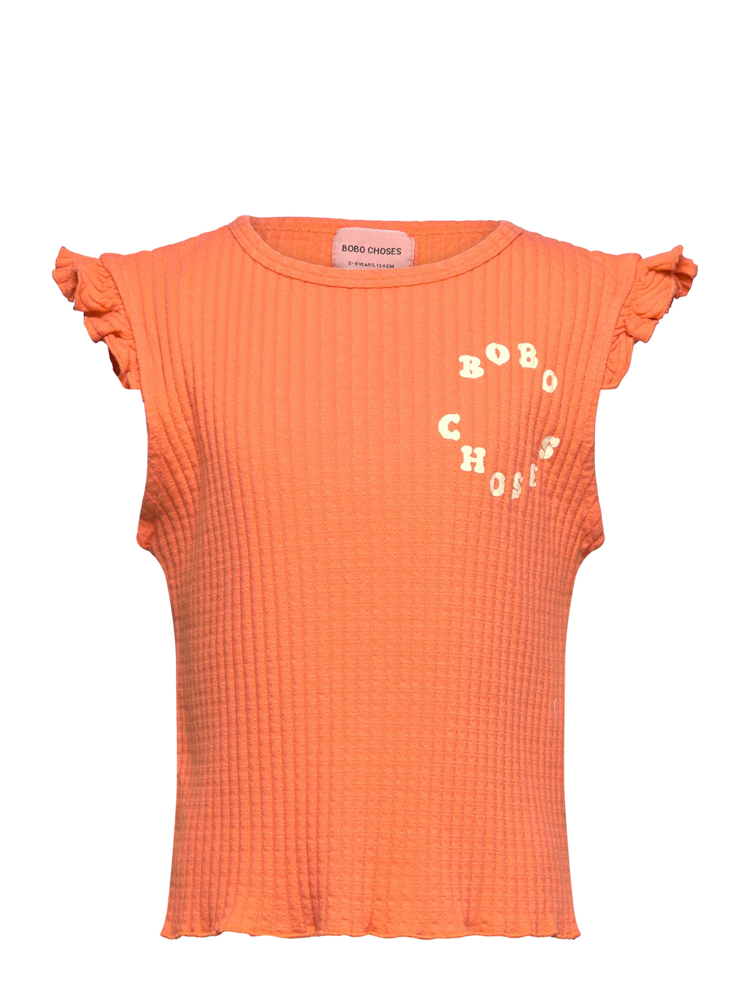 Bobo Choses Circle ruffled tank top