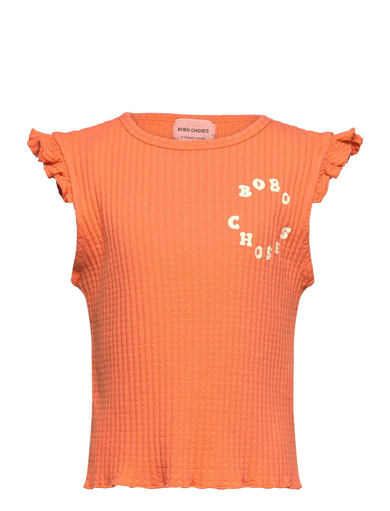 Bobo Choses Circle ruffled tank top