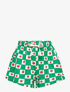 Tomato all over ruffle shorts, Bobo Choses