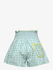 Bobo Choses - Vichy woven shorts - sweatshorts - blue - 1