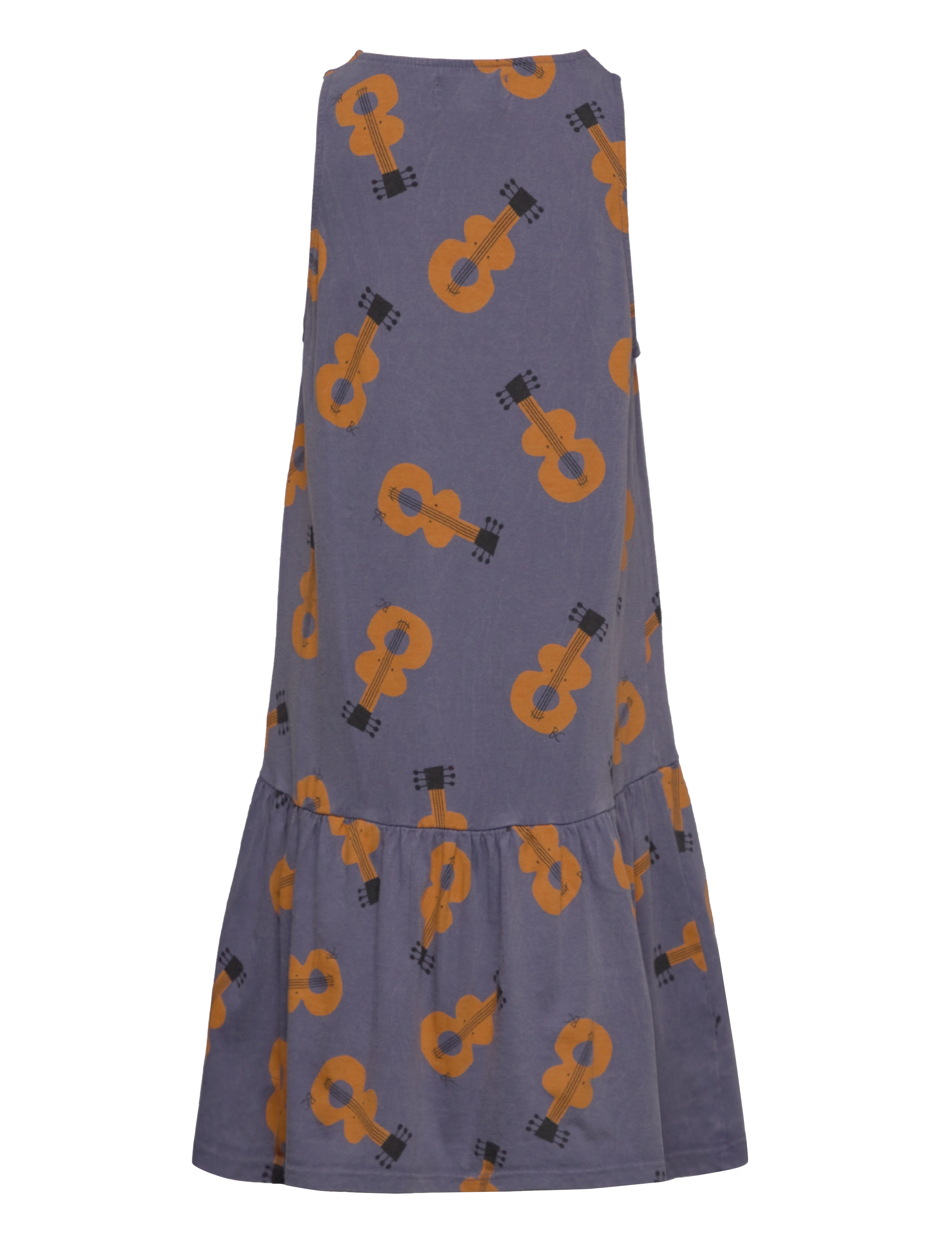 Bobo Choses - Acoustic Guitar all over dress - blue - 1