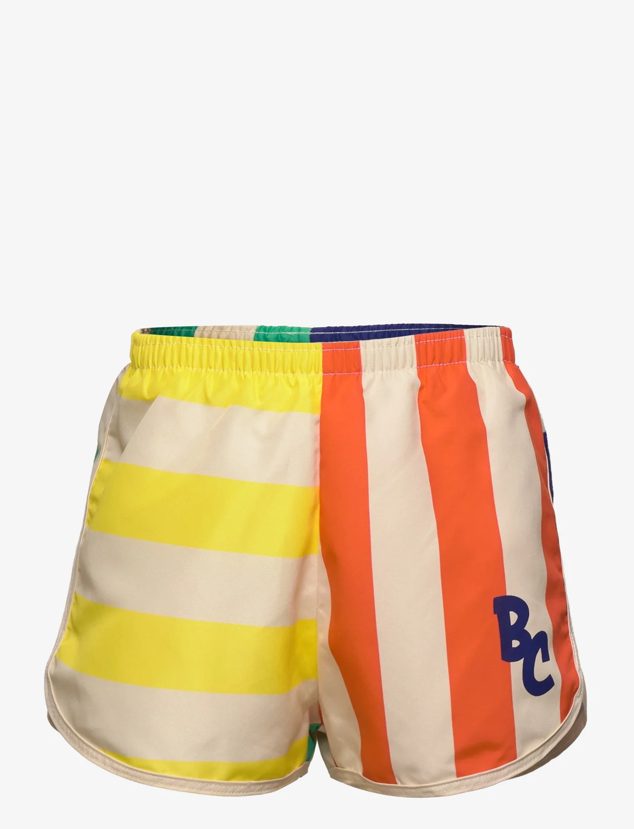 Bobo Choses - Multicolor Stripes swim shorts - peldšorti - multi coloured - 0