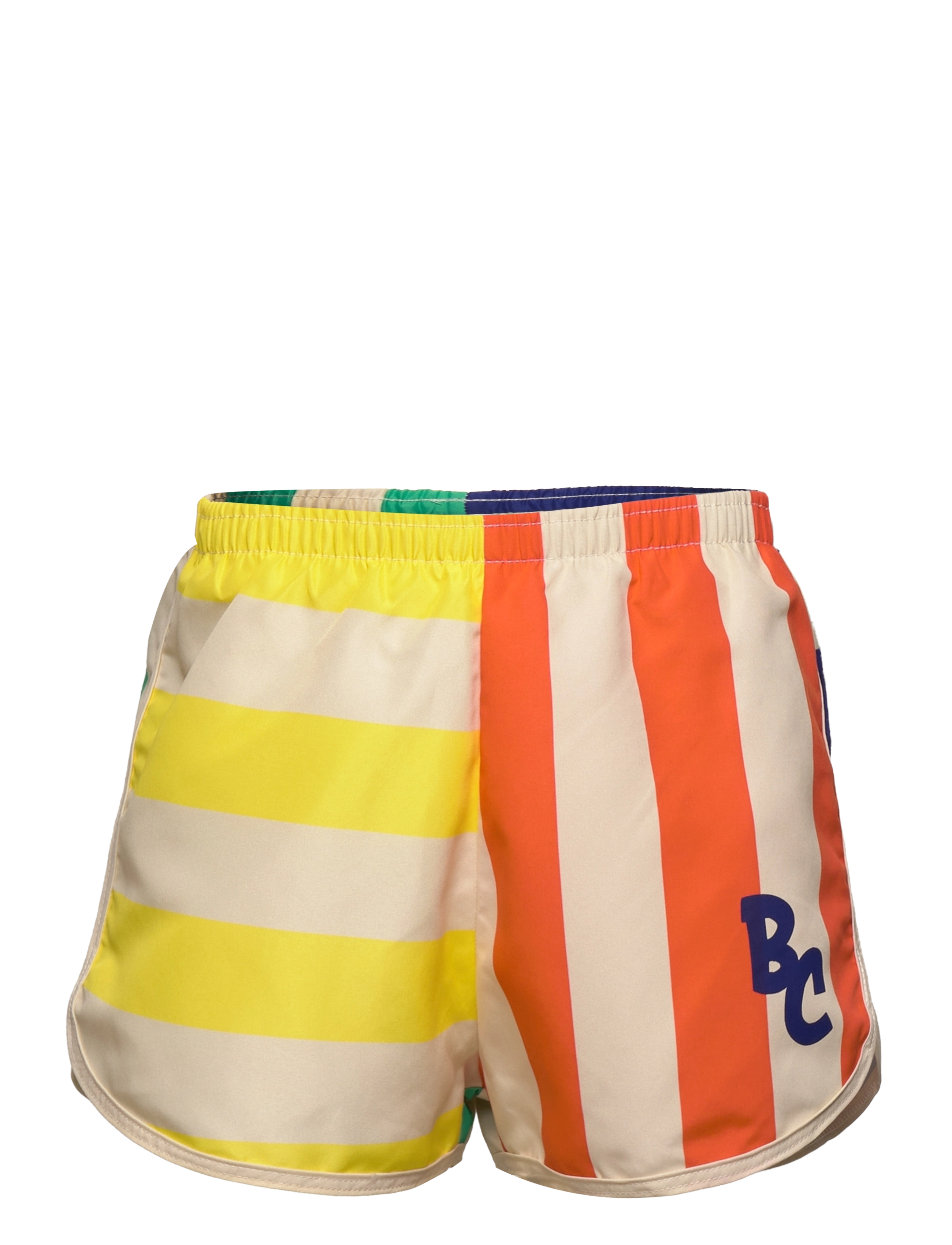 Multicolor Stripes swim shorts - MULTI COLOURED