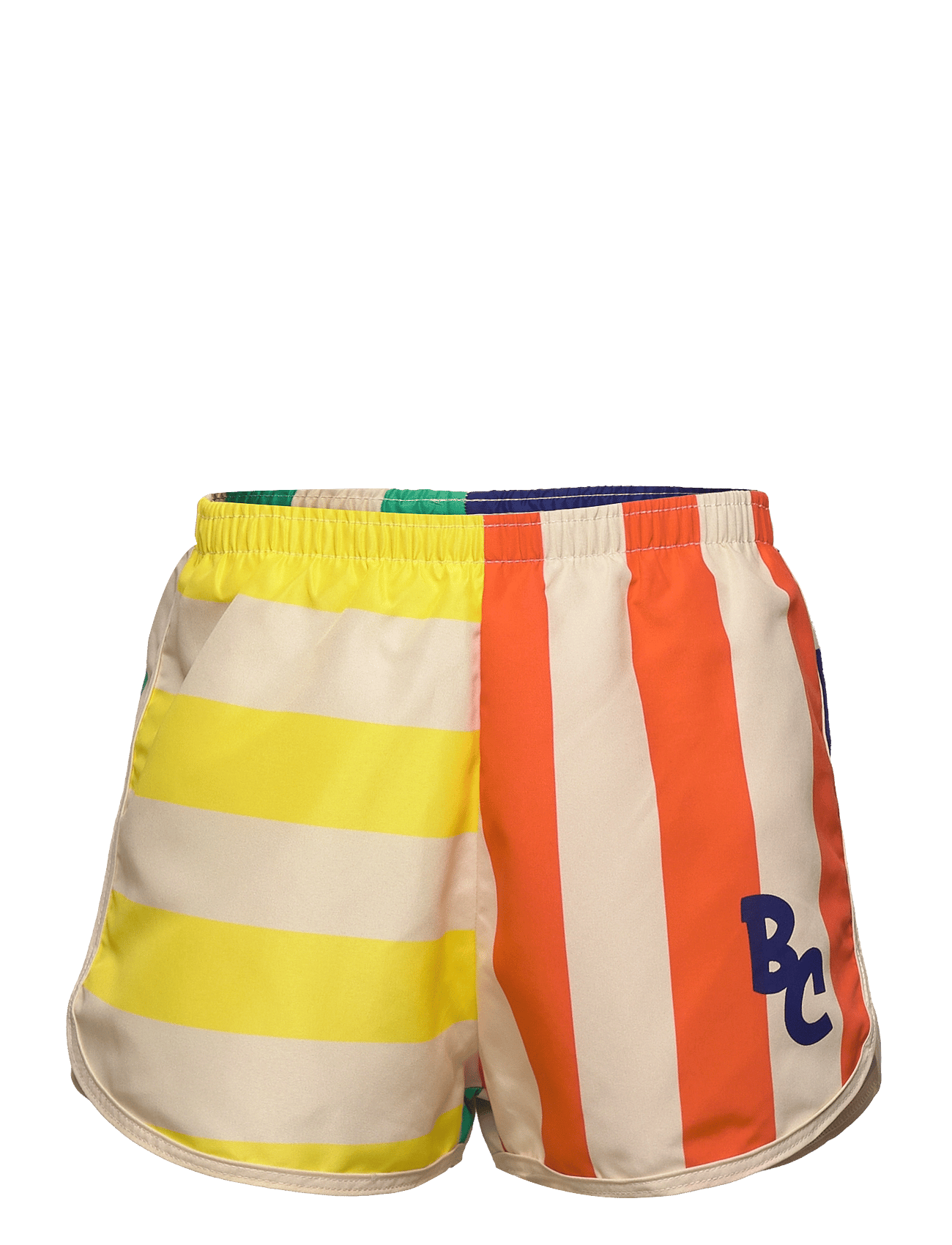 Multicolor Stripes swim shorts - MULTI COLOURED