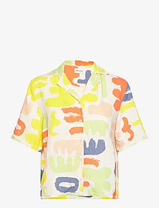 Carnival print short sleeve shirt, Bobo Choses
