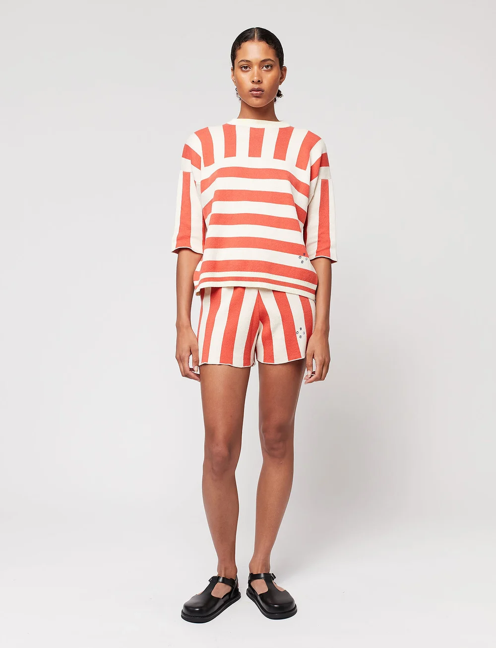 Bobo Choses Striped Knitted Short Casual shorts Boozt
