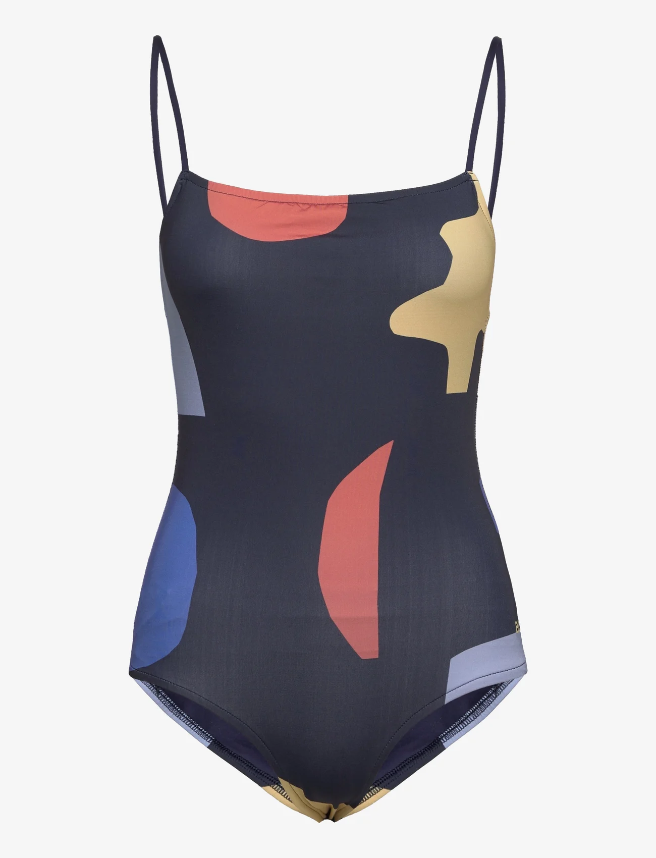 Bobo Choses - Summer night landscape print swimsuit - badeanzüge - midnight blue - 0