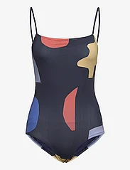 Bobo Choses - Summer night landscape print swimsuit - badeanzüge - midnight blue - 0