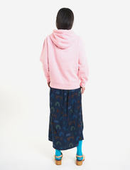 Bobo Choses - Flower patch hoddie sweatshirt - sweatshirts & hættetrøjer - pink - 5