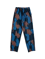 Bobo Choses - Shadows all over pleated trousers - straight leg trousers - multi coloured - 1