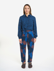 Bobo Choses - Shadows all over pleated trousers - straight leg trousers - multi coloured - 2