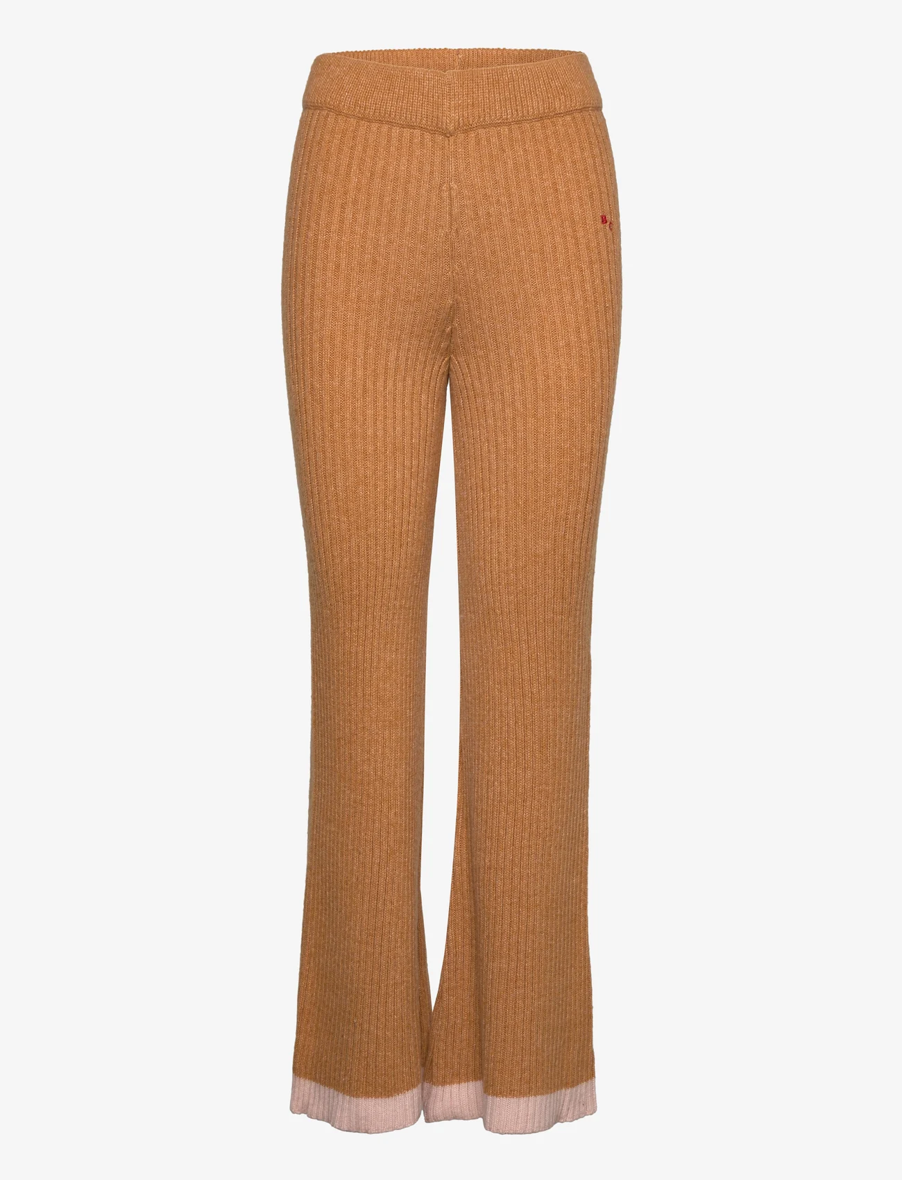 Bobo Choses - Knitted pants - joggersit - beige - 0