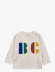 Bobo Choses - Baby Multicolor B.C long sleeve T-shirt - pitkähihaiset t-paidat - beige - 0