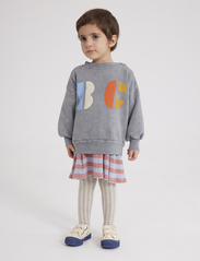 Bobo Choses - Baby Multicolor B.C sweatshirt - sweatshirts & hættetrøjer - grey - 3