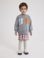 Bobo Choses - Baby Multicolor B.C sweatshirt - sweatshirts & hættetrøjer - grey - 4