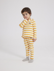 Bobo Choses - Baby Yellow Stripes leggings - de laveste prisene - curry - 4