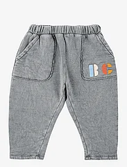 Bobo Choses - Baby Multicolor B.C jogging pants - sweatpants - grey - 0
