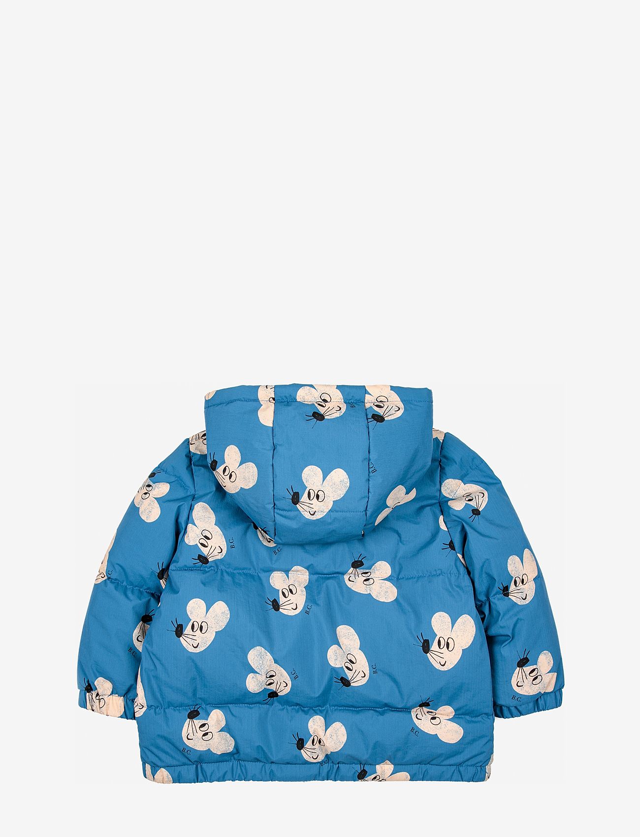 Bobo Choses - Mouse all over hooded anorak - dūnu jakas - blue - 1